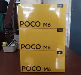 POCO M6 8/256 Baru Garansi Resmi