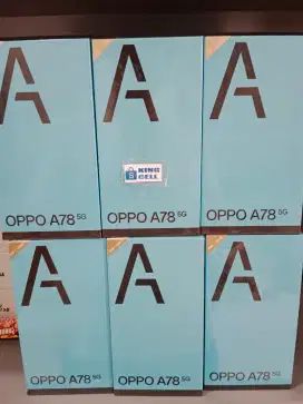 OPPO A78 5G 8/128GB GARANSI RESMI