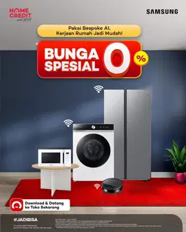 CICILAN ELEKTRONIK RUMAH BUNGA 0%