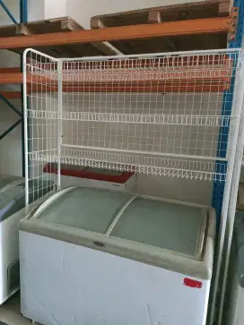 Jual murah freezer sliding+rak freezer