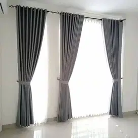 Cod Tirai Gorden Jendela Gordyn Mewah Hordeng Model Terbaru Murah