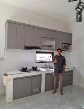 Kitchen set minimalis project Anyer serang Banten