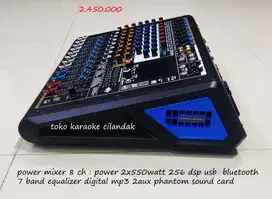 POWER MIXER 8CH: