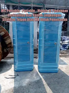 ToiletPortable Toilet Fiberglas Toilet Proyek, Toilet Reguler  Murah S