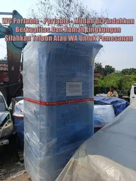 Wc Portable/Toilet Fiberglass/Toilet Event/Toilet Wc Umum Kloset Duduk