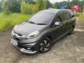 Like New Honda Mobilio 1.5 RS Bensin-AT 2015 Abu-abu LCAA