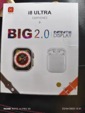 Jual smartwatch + bt headset