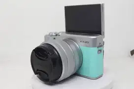 fujifilm warna tosca xa20 lensa 15-45mm wifi siap pakai