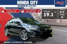 HONDA CITY HATCHBACK RS 2021 1.5 AT LOW KM.34RB & PAJAK PANJANG #F3ST