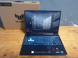 TUF F15 FX506HF i5-11400H 8/512GB RTX 2050 4GB FHD Fullset Garansi