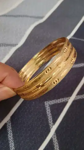 Gelang wanita lawas antik lebar