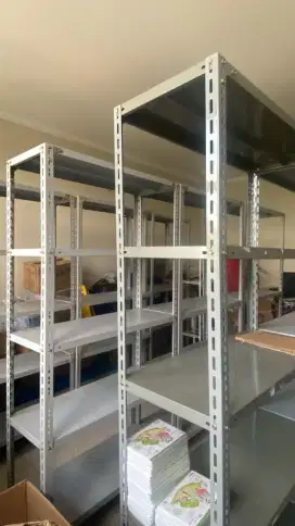 Jual rak besi ukuran 40*100*200 isi 5 ambalan