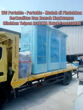 Toilet Portable, Toilet Jongkok, Toilet Praktis Mudah Dipindahkan