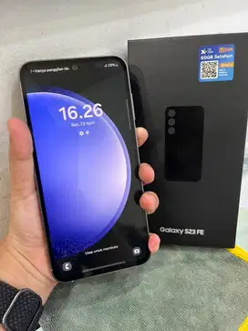 Samsung S23 FE 8/128 Fulset ori no minus siap pakai