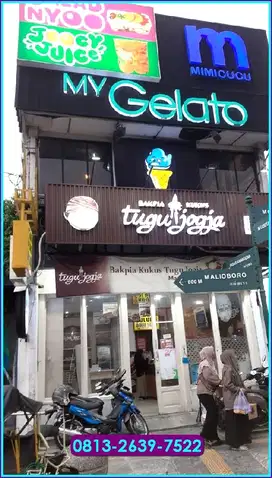 Rumah Toko View Tugu Jogja Hadap Timur