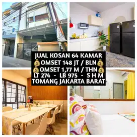JUAL KOS KOST KOSAN KOSTAN 64 KAMAR DI TOMANG JAKARTA BARAT