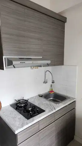 DISEWAKAN GREEN PRAMUKA CITY 2 BEDROOM FULL FURNISH TOWER ORCHID MALL