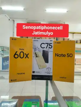 Realme Note 60X Ram 4+4/64 GB+Bonus Garansi Resmi Cash&Kredit