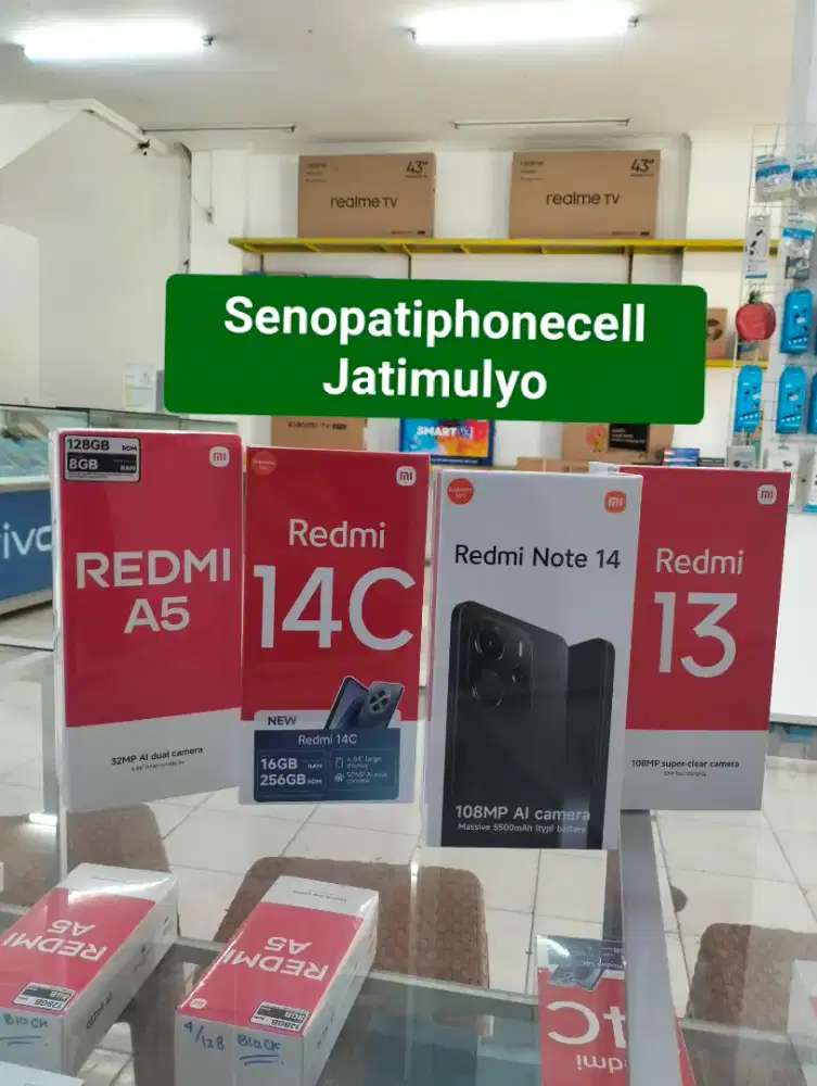 Redmi A5 Ram 4+4/128 GB+Bonus Garansi Resmi Cash&Kredit