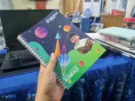 Buku catatan (notebook) custom
