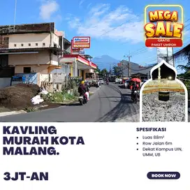 Tanah Malang Dekat UB cocok bangun kos