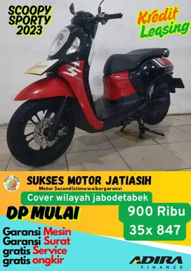 HONDA SCOOPY SPORTY 2023 bisa cash dan kredit