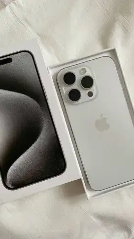 Ready Stok iPhone 16 Pro 256 white titanium