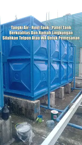 Tangki Air Kotak /Toren Air /Tangki Rooftank Kotak / Tangki Panel /Tan