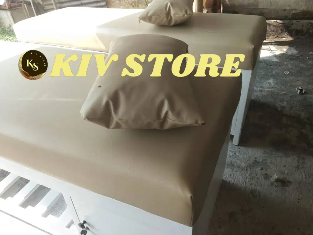 bed massage produksi, bed facial kayu