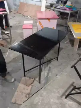 Meja portable meja bongkar pasang meja makan