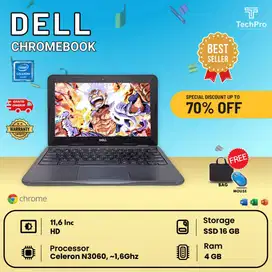 LAPTOP ANAK SEKOLAH DELL 3180 RAM 4GB SSD 16GB BERGARANSI