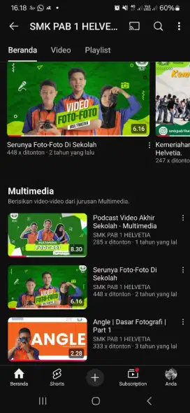Shooting & Edit Video Berkelas