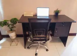Meja Kerja, Meja Kantor, Meja Komputer + Kursi Kerja, Kursi Kantor