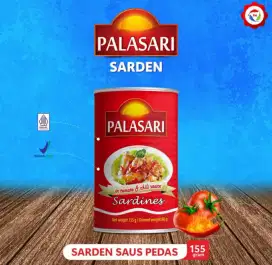 Palasari Sarden Saus Tomat dan Cabe 155gr