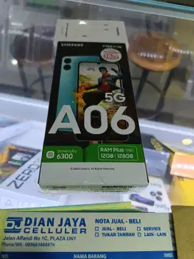 Samsung galaxy A06 6/128 5G lebihdr M15 resmi