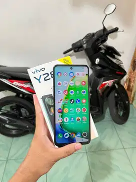 VIVO Y28 LENGKAP 6+6/128 GARANSI ON
