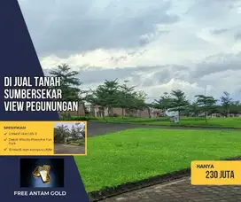 Tanah area perumahan sumbersekar dau murah, lokasi strategis