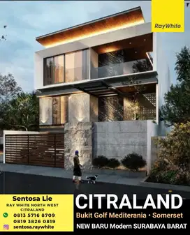 NEW Rumah Bukit Golf Mediterania - Somerset Citraland Sby SMART HOME