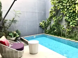 Rumah BSD De Maja De Park Mewah Furnish & Swimming Pool Murah