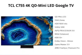 TCL QD-MINI LED GOOGLE TV 65 INCH