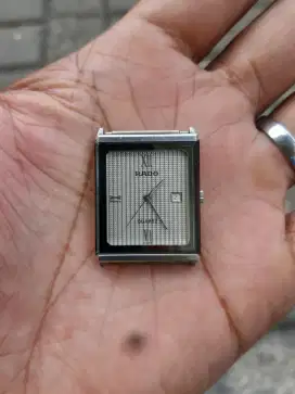 JAM TANGAN RADO ORIGINAL QUARTZ LAWAS TANK