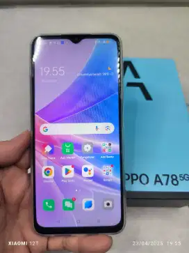 Handphone oppo a78 5G 8/256 GB MULUS