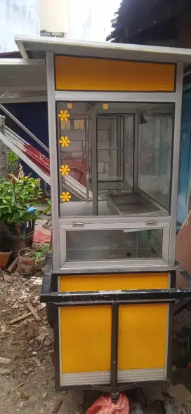 Gerobak besi alumunium