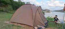 Tenda Camping dan Gunung Consina magnum 6 second warna coklat