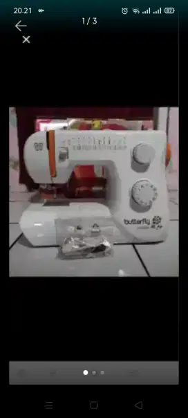 Mesin jahit butterfly 24 macem bisa lobang kancing otomatis