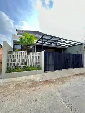 Rumah Modern Kawasan Berkembang Utara Bandara Adisucipto Jl Solo