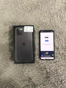 IPhone 11 Pro 256GB Midnight Gray mulus Fullset BH 100% imei Bea Cukai