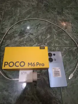 POCO M6 PRO 8+8/256 FULLSET MULUS TANPA MINUS,NEGO