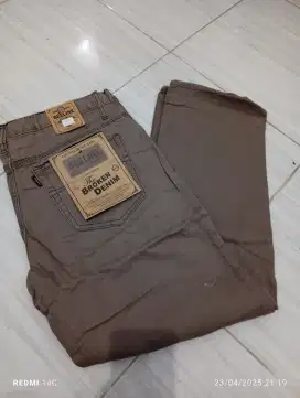 Jeans canvas size 34,35,36,37