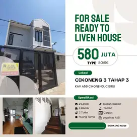 Dijual Rumah siap huni 2 lantay bandung timur cibiru wetan.